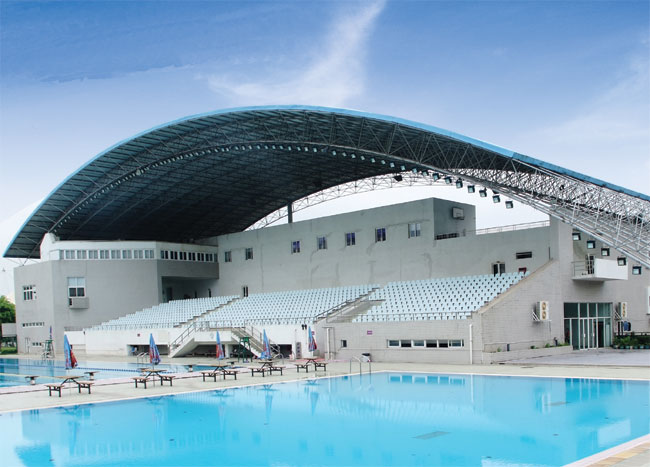 兴平游泳馆网架